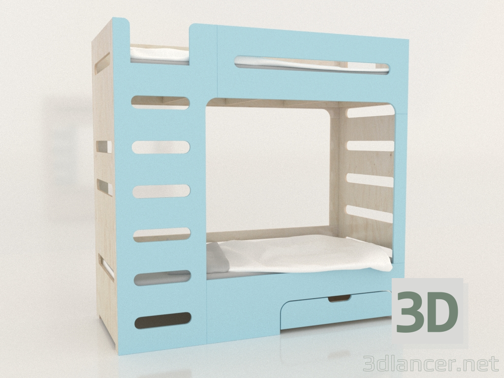 modello 3D Letto a castello MOVE EL (UBMEL1) - anteprima