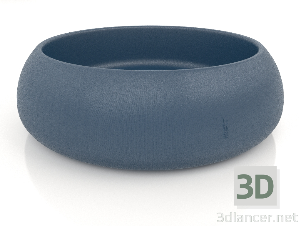 Modelo 3d Vaso 4 (azul cinza) - preview