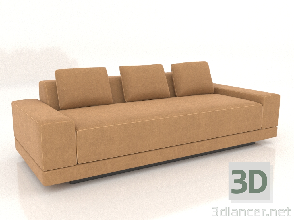 3d model Cortona Slim-Arm Sofa - preview