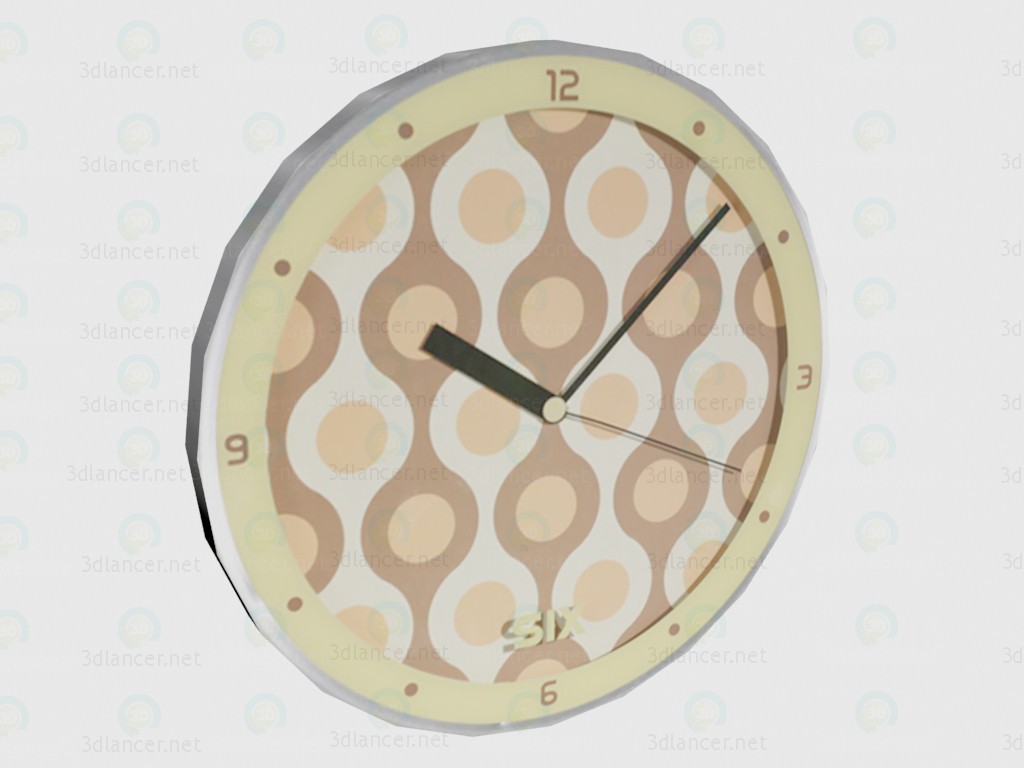 3d model Reloj Elmo - vista previa