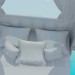 Modelo 3d Cama - preview