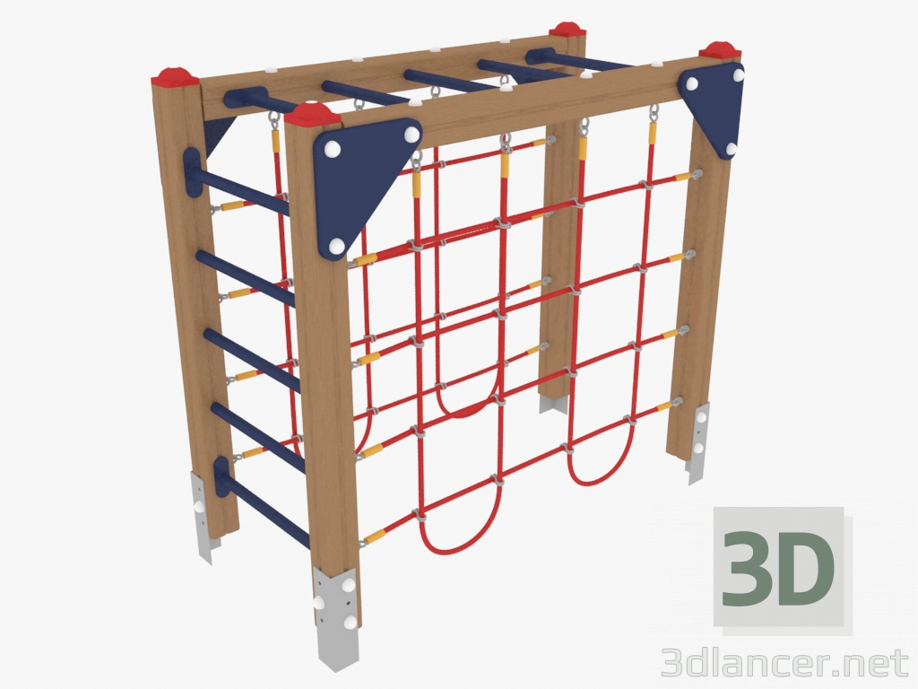 3d model Complejo de juegos para niños (4009) - vista previa