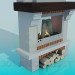 3d model Fireplace - preview