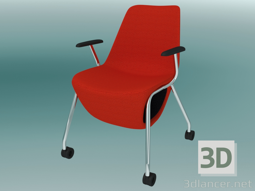 3d model Armchair (10HC 2P) - preview