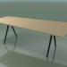 3D Modell Trapeztisch 5412 (H 74 - 120-80x240 cm, Laminat Fenix F03, V44) - Vorschau