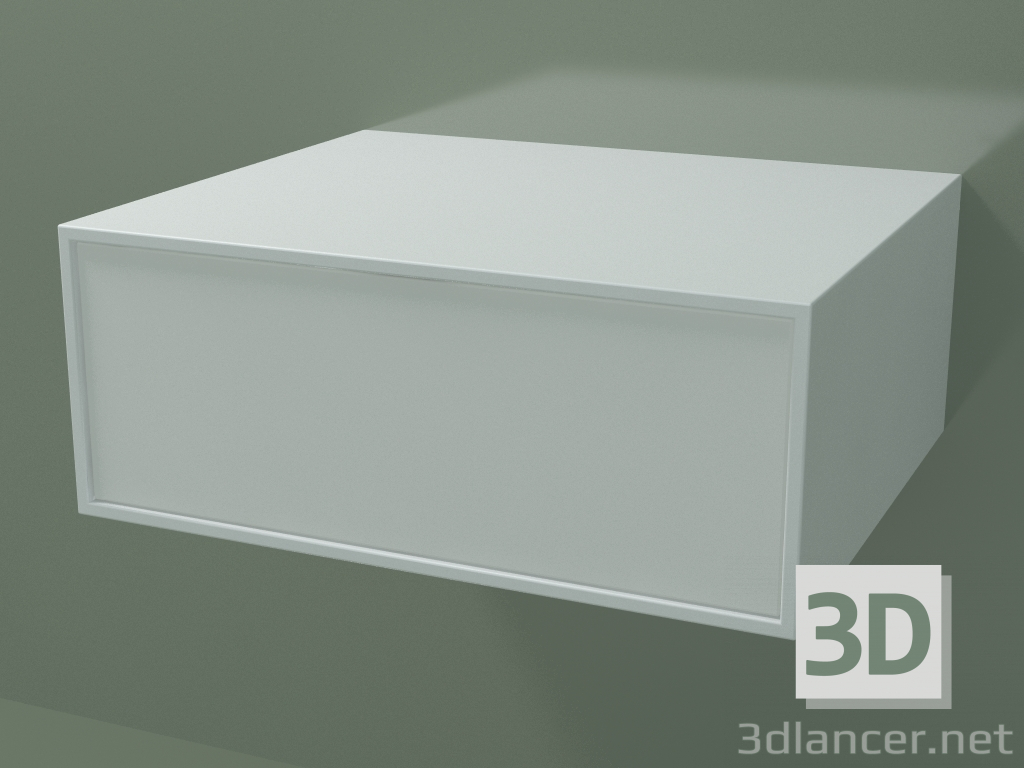 3d model Box (8AUBAB01, Glacier White C01, HPL P01, L 60, P 50, H 24 cm) - preview