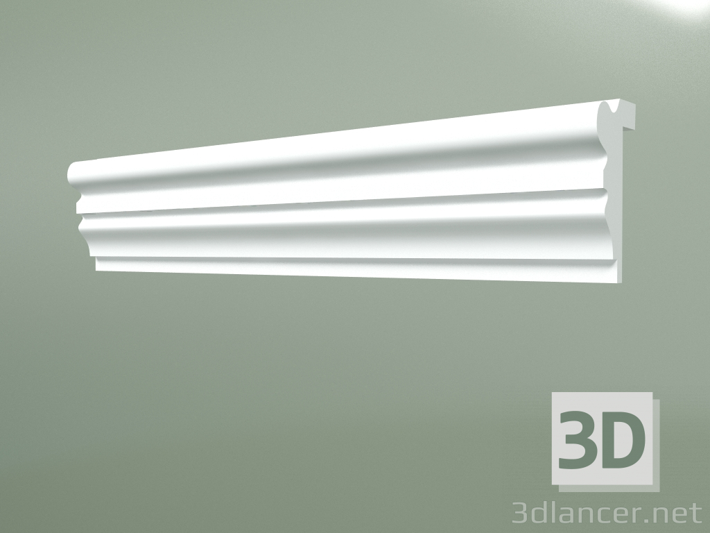 3d model Gypsum molding MT253 - preview