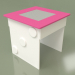 3d model Play table with playground (Pink) - preview