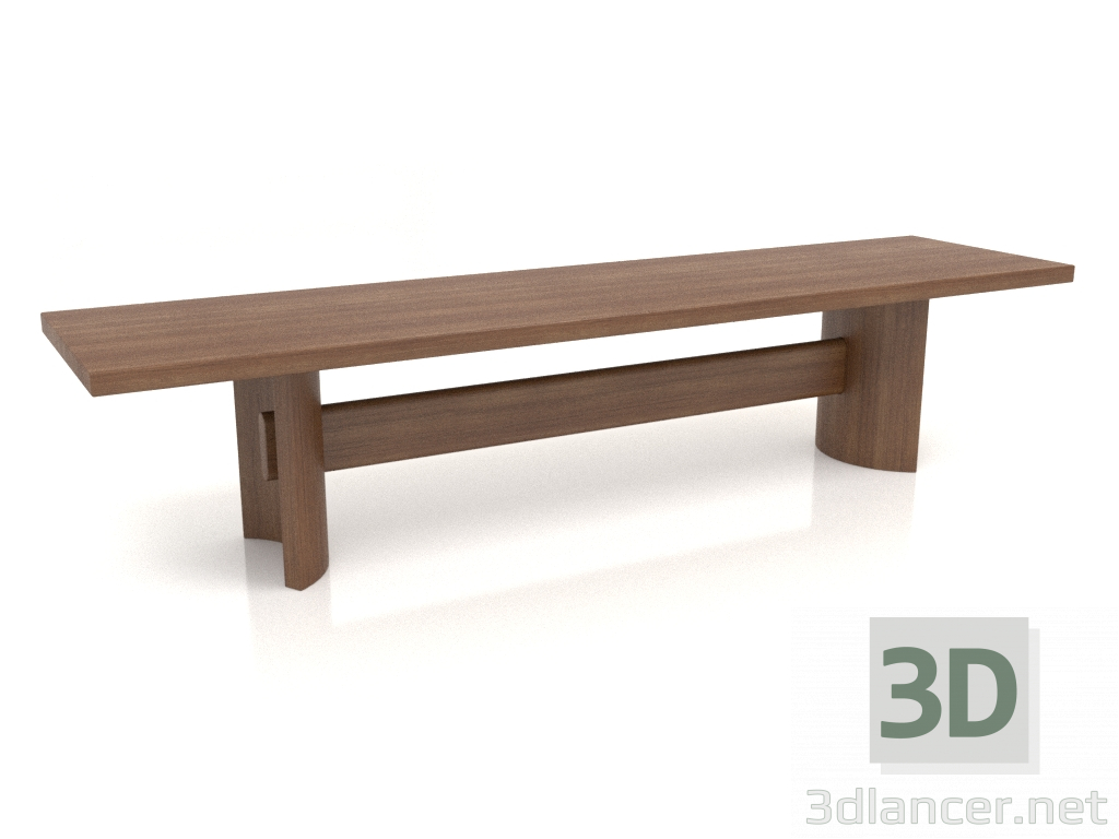 3d model Banco VK (1600x400x350, madera marrón claro) - vista previa