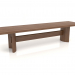 3d model Bench VK (1600x400x350, wood brown light) - preview