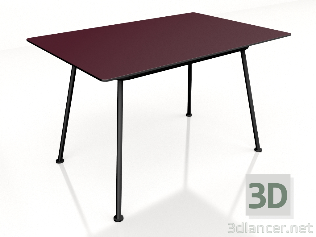 modello 3D Tavolo basso New School Low NS812 (1200x800) - anteprima