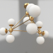 3d model Chandelier Modi gold (07535-10.33) - preview