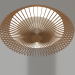 modello 3D Lampadario-ventilatore da soffitto (7128) - anteprima