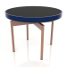 modèle 3D Table basse ronde Ø60 (Bleu nuit, DEKTON Domoos) - preview