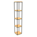 3d model Large square rack (WOOD FLOOR, 30x30x170, 5 shelves) - preview