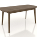 3d model Dining table LARGE 1600x750 mm (lightened ash walnut) - preview