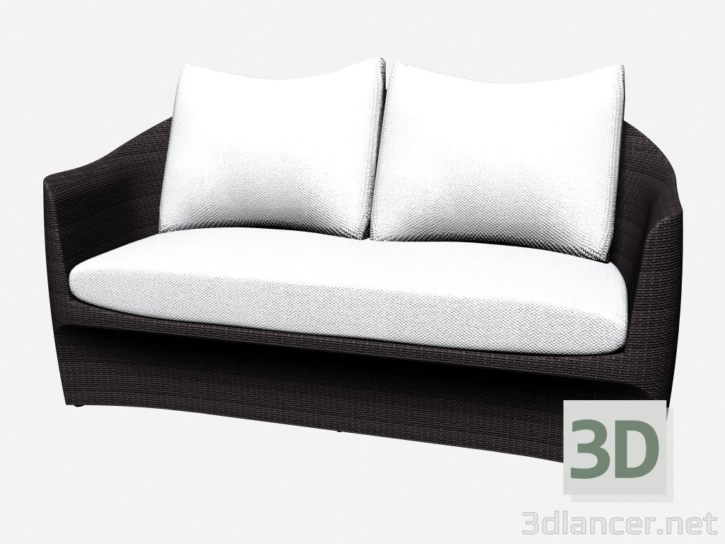 3d модель Диван 2-х местный 2 Seater Sofa 46400 46450 – превью