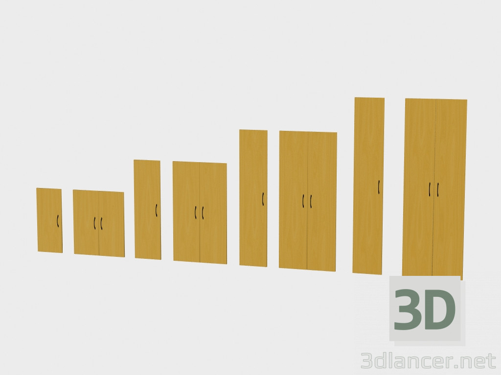 Modelo 3d Acessórios para Classic armários (porta D) - preview