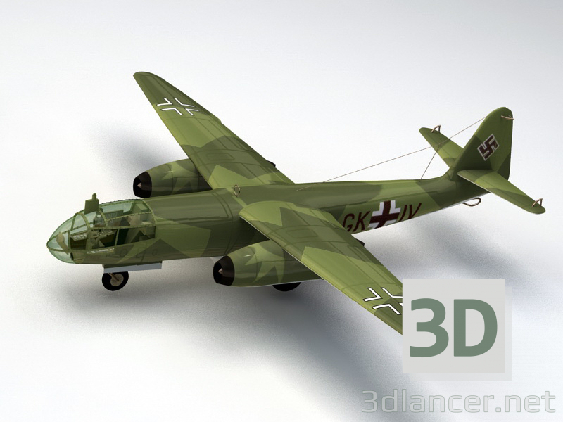 modèle 3D Arado AR 234 - preview