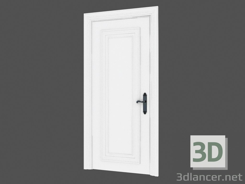 modello 3D Porta interroom DG-1 - anteprima