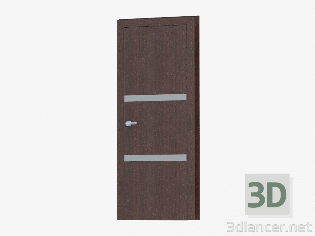 3d model Puerta de interroom (45.30 tapete de plata) - vista previa