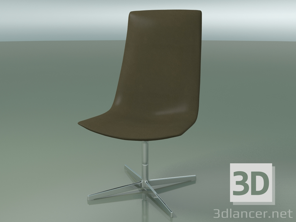 3d model Silla de oficina 2108 (4 patas, sin reposabrazos, giratoria) - vista previa