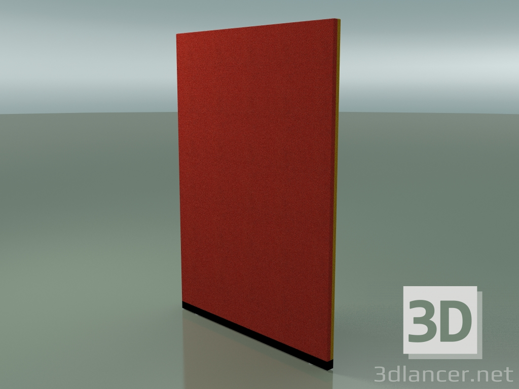 3d model Panel rectangular 6402 (132,5 x 94,5 cm, dos tonos) - vista previa