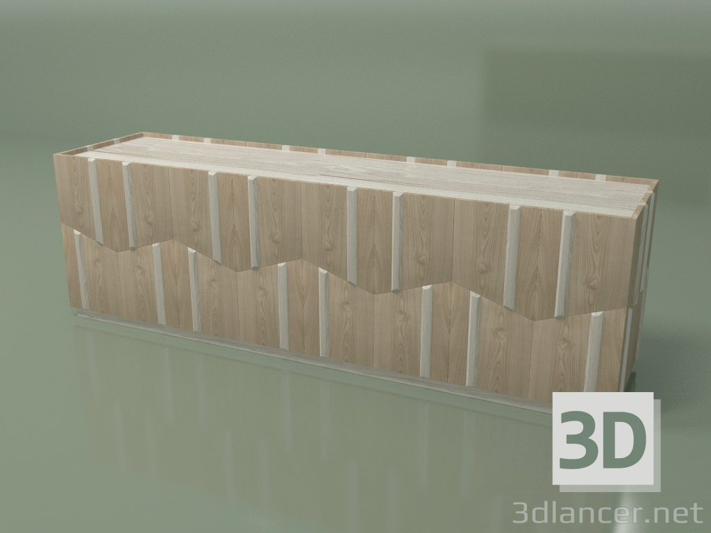 modello 3D Commode - anteprima