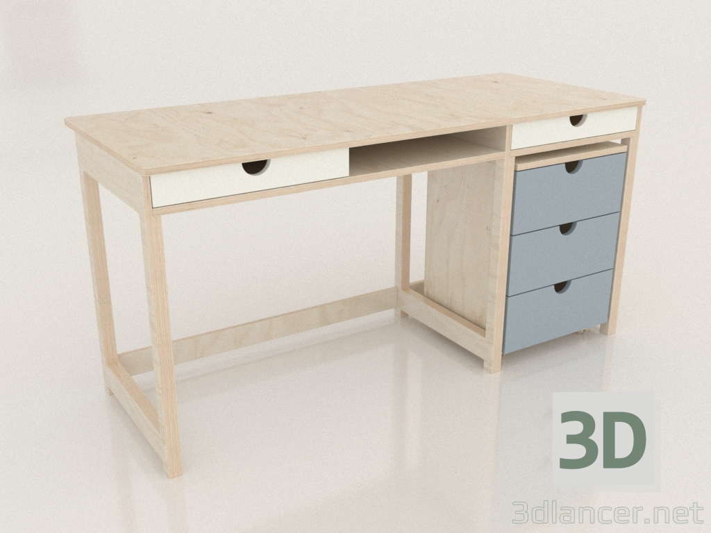 modello 3D Banco MODE T1 (TQDTA0) - anteprima