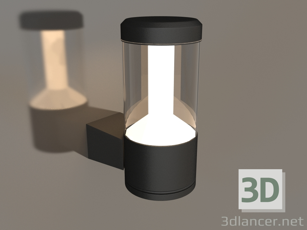 3d model Lamp LGD-STEM-WALL-10W Warm3000 (GR, 185 deg, 230V) - preview