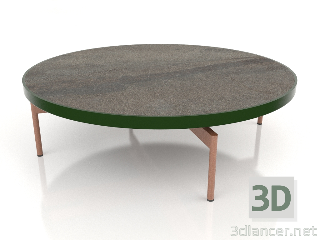 Modelo 3d Mesa de centro redonda Ø120 (verde garrafa, DEKTON Radium) - preview