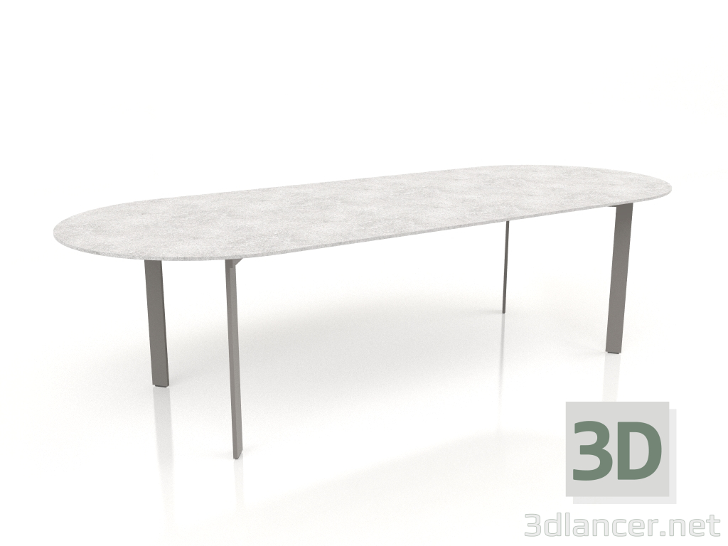 3d model Mesa de comedor (gris cuarzo) - vista previa