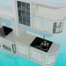 3d model Kitchen - preview