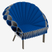 3d model Silla de pavo real - vista previa