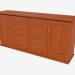 3D Modell 4-teiliges Buffet (9711-43) - Vorschau