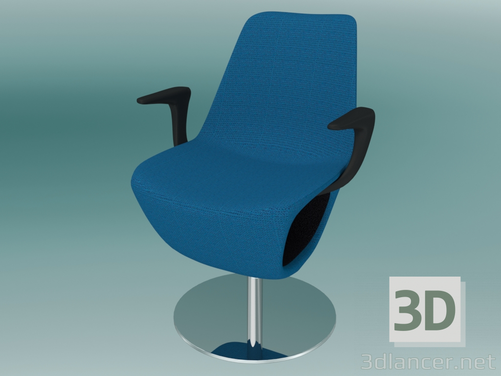 3d model Silla giratoria (10R 2P) - vista previa