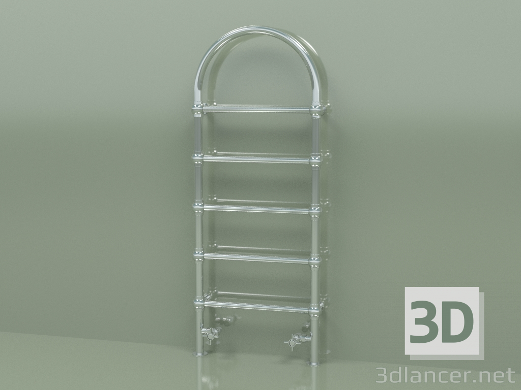 Modelo 3d Radiador Retro S (WGR1S124050-SX, 1245х504 mm) - preview