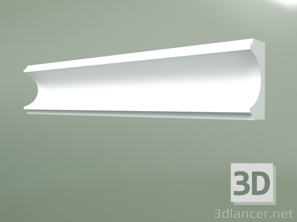 3d model Gypsum molding MT254 - preview