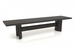 Banc VK (1600x400x350, bois brun)