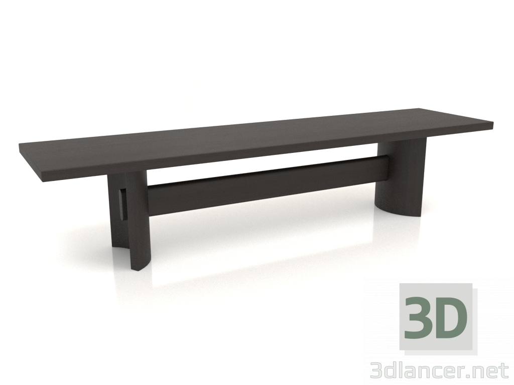 3D Modell Bank VK (1600x400x350, Holzbraun) - Vorschau