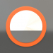 3d model Mirror ZL 25 (D=495, luminous bright orange) - preview