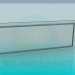 3d model Glass panel - preview