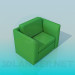 3d model Armchair - preview