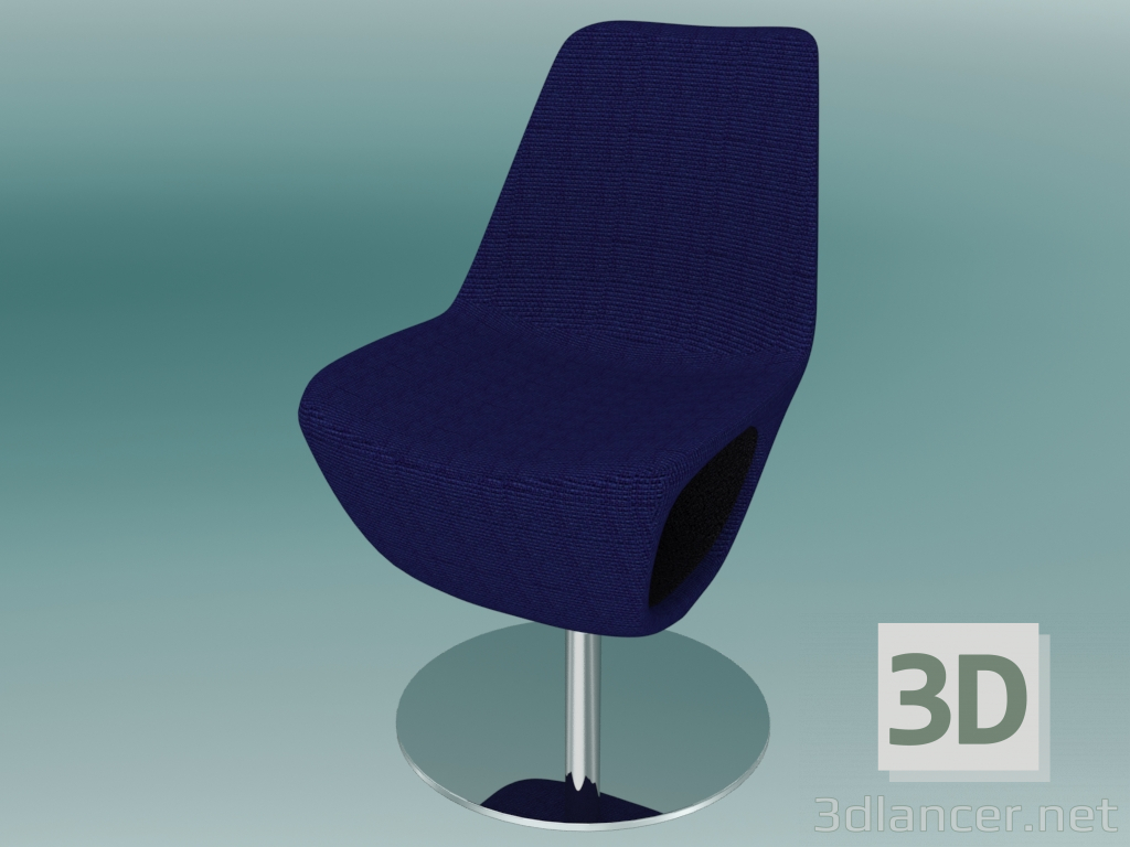 modello 3D Sedia girevole (10R) - anteprima