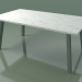 3d model Mesa de comedor al aire libre InOut (134, ALLU-SA, mármol blanco de Carrara) - vista previa