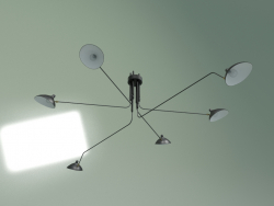 Lampada da soffitto Spider Mouille E 6 luci