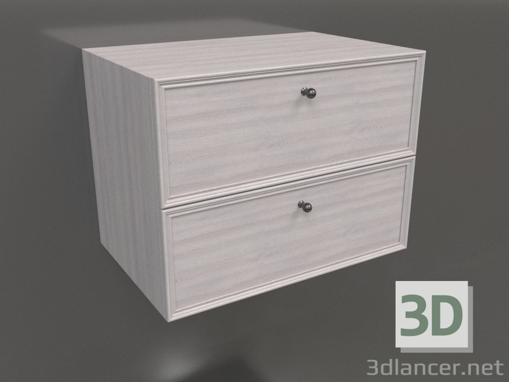 3D Modell Wandschrank TM 14 (600x400x455, Holz hell) - Vorschau