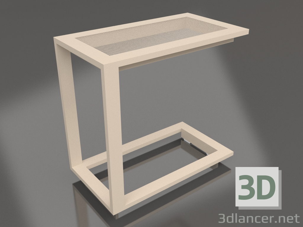 3D Modell Beistelltisch C (Sand) - Vorschau