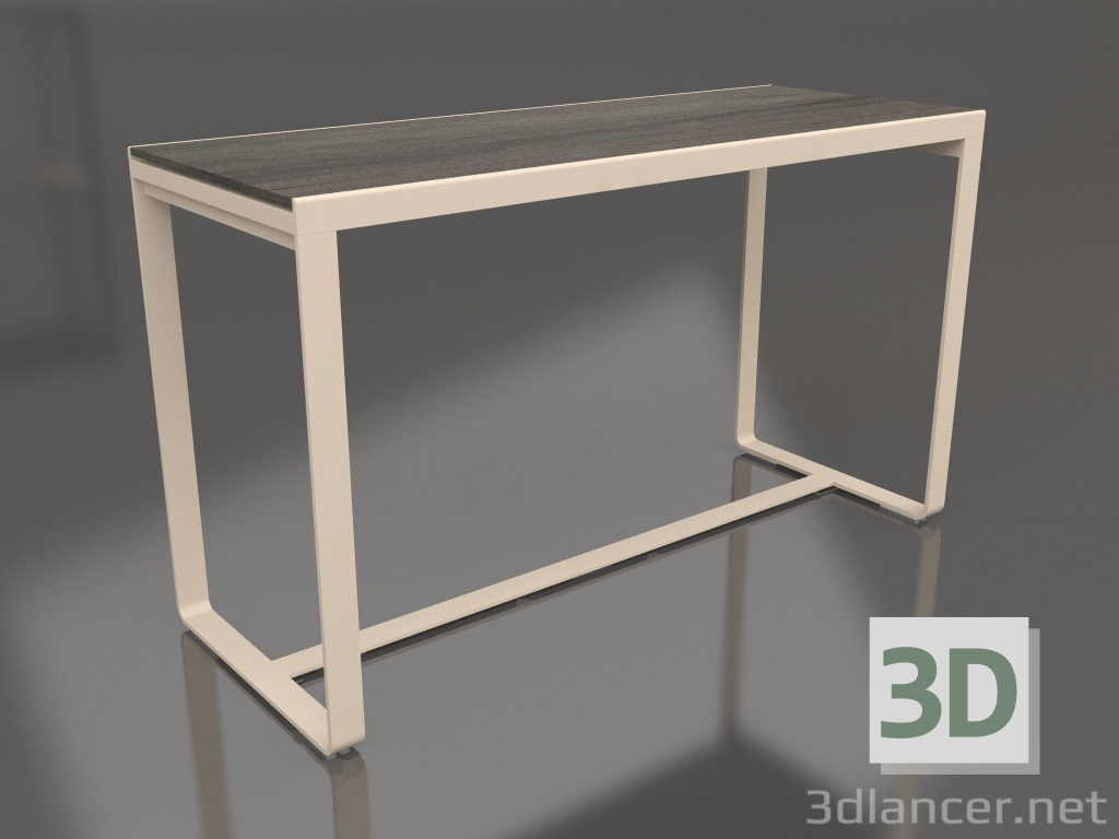 3d model Mesa de bar 180 (DEKTON Radium, Arena) - vista previa