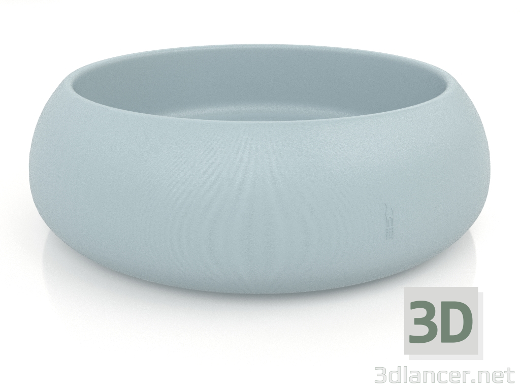 3d model Plant pot 4 (Blue gray) - preview